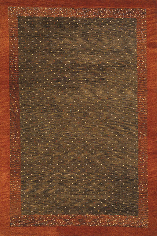 Momeni Desert Gabbeh Collection Rug DEGABDG-01BRN