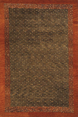 Momeni Desert Gabbeh Collection Rug DEGABDG-01BRN