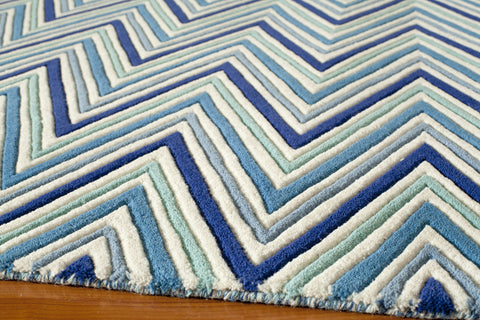 Momeni Delhi Collection Rug DELHIDL-48BLU