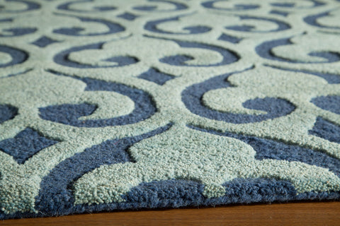 Momeni Dunes Collection Rug DUNESDUN-3BLU