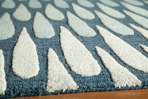 Momeni Dunes Collection Rug DUNESDUN-7BLU