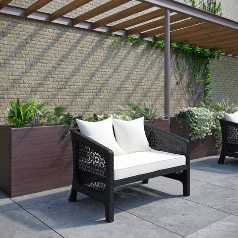 Modway Nook Outdoor Patio Loveseat