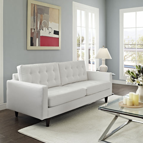 Modway Empress Leather Sofa