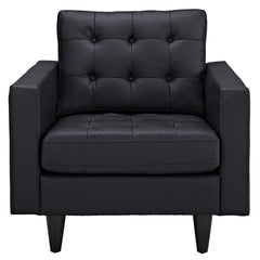 Modway Empress Leather Armchair