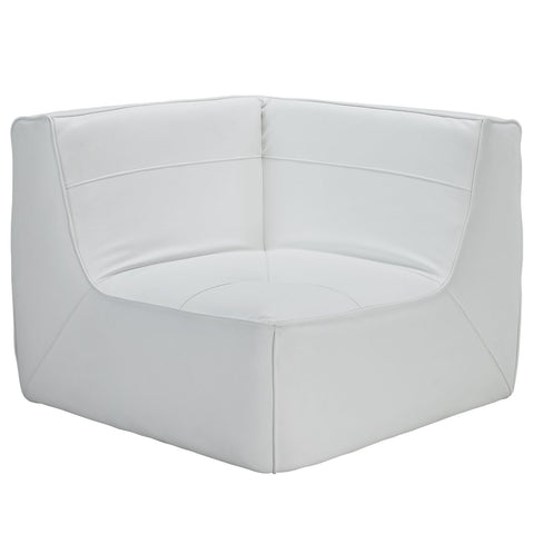Modway Align 5 Piece Leather Sectional Sofa