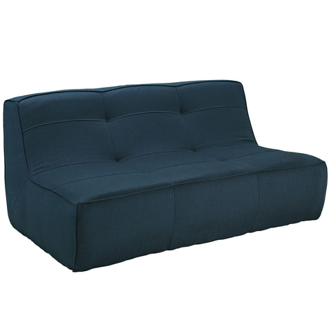 Modway Align 5 Piece Upholstered Sectional Sofa Set
