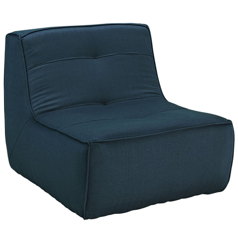 Modway Align 5 Piece Upholstered Sectional Sofa Set