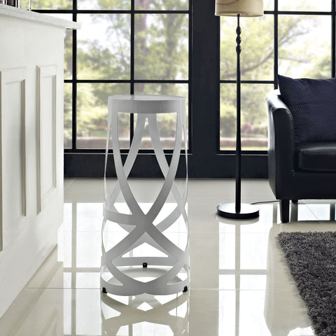 Modway Ribbon Bar Stool (Black & White)