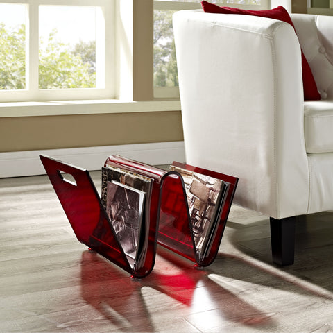 Modway Current Magazine Holder
