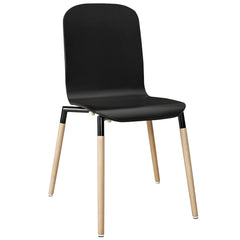 Modway Stack Dining Wood Side Chair