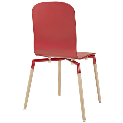 Modway Stack Dining Wood Side Chair