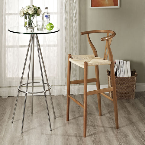 Modway Amish Wood Bar Stool