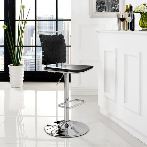 Modway Fuse Adjustable Armless Bar Stool