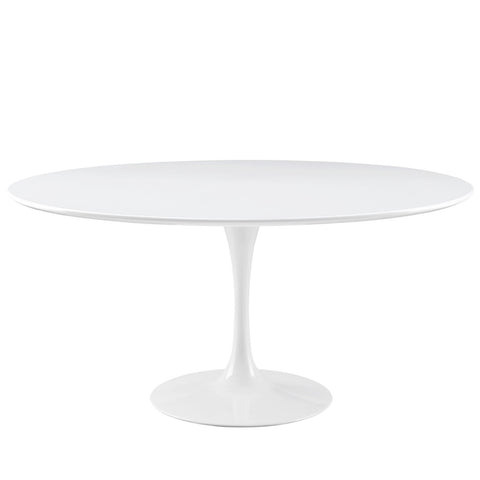 Modway Lippa 60" Wood Top Dining Table