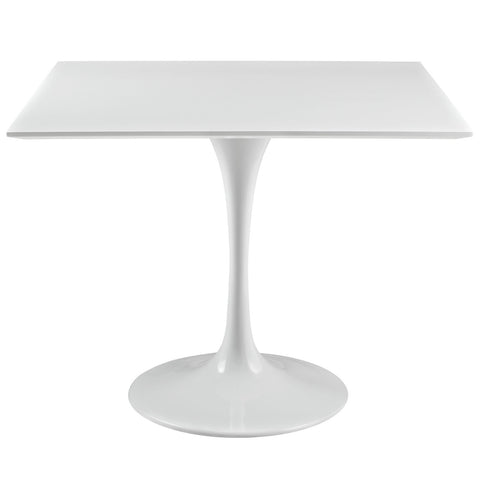 Modway Lippa Square Wood Top Dining Table
