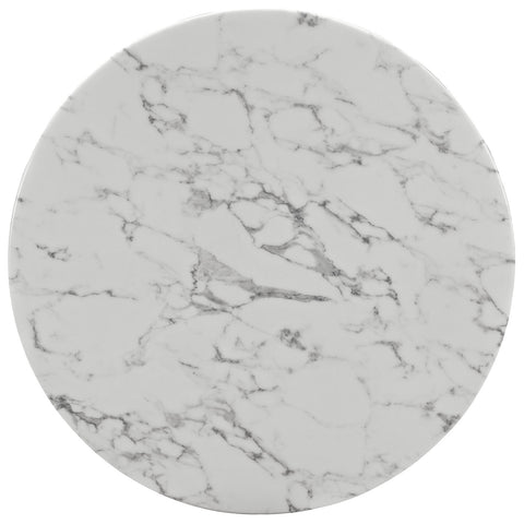 Modway Lippa Artificial Marble Dining Table