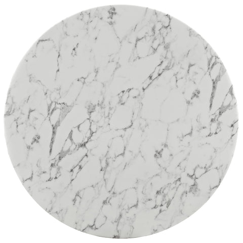 Modway Lippa Artificial Marble Dining Table