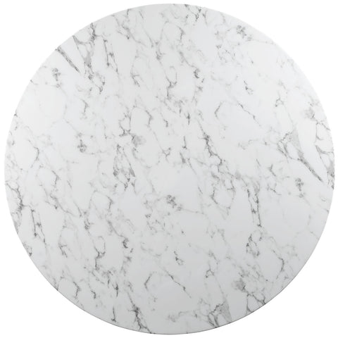 Modway Lippa Artificial Marble Dining Table