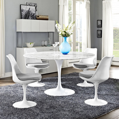 Modway Lippa Artificial Marble Dining Table