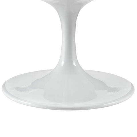 Modway Lippa 42" Oval-Shaped Wood Top Coffee Table