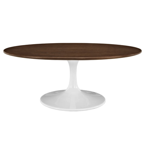 Modway Lippa 42" Walnut Coffee Table