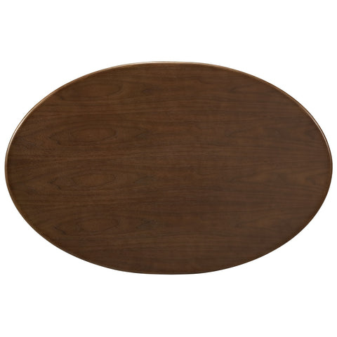 Modway Lippa 42" Walnut Coffee Table
