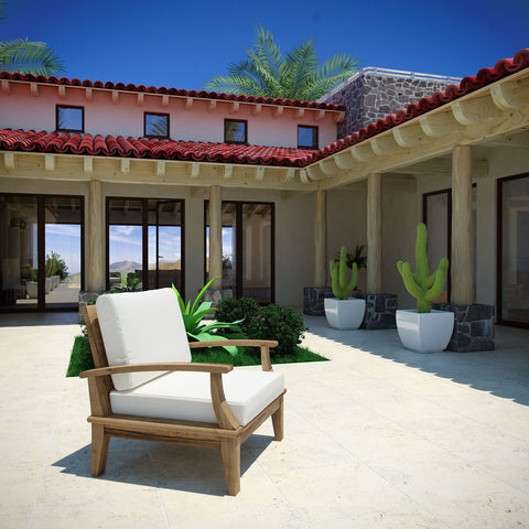 Modway Marina Outdoor Patio Teak Armchair