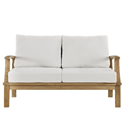Modway Marina Outdoor Patio Teak Loveseat