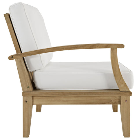 Modway Marina Outdoor Patio Teak Right-Arm Sofa