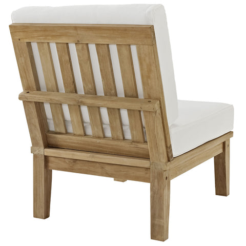 Modway Marina Outdoor Patio Teak Middle Sofa