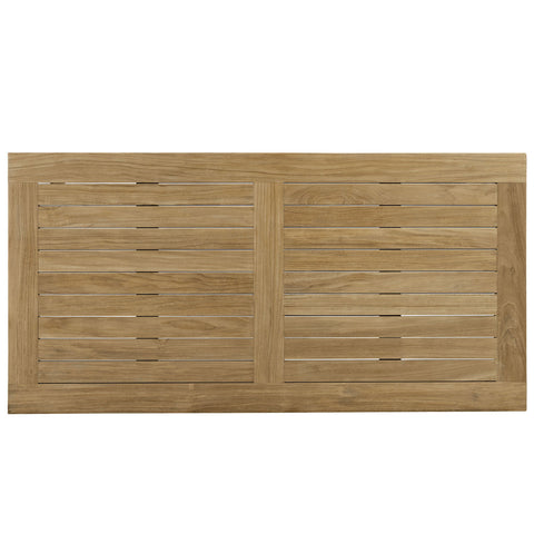 Modway Marina Outdoor Patio Teak Rectangle Coffee Table