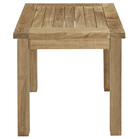 Modway Marina Outdoor Patio Teak Side Table