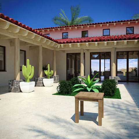 Modway Marina Outdoor Patio Teak Side Table