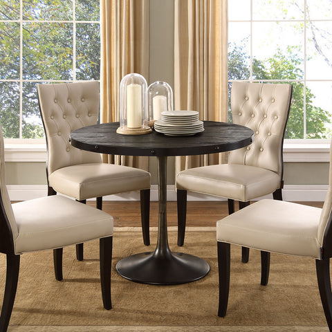 Modway Drive Wood Top Dining Table