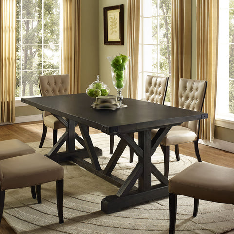 Modway Anvil Wood Dining Table