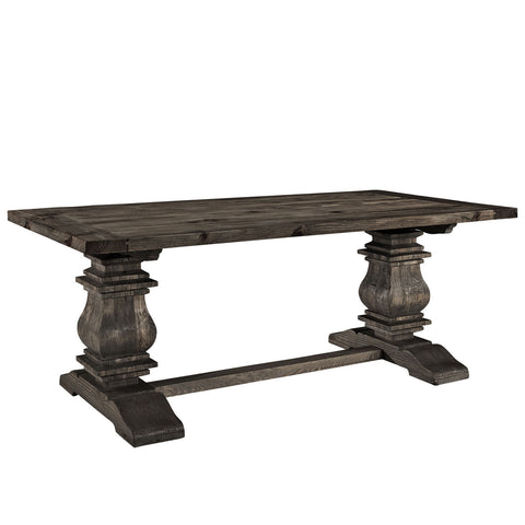 Modway Column Wood Dining Table