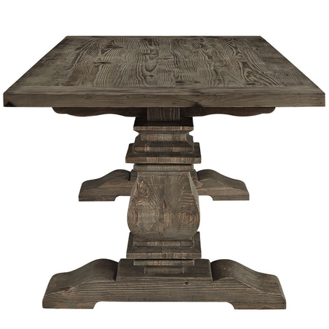 Modway Column Wood Dining Table
