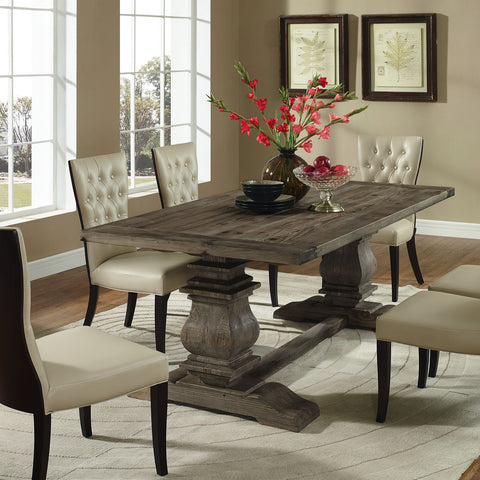 Modway Column Wood Dining Table
