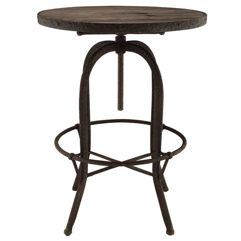 Modway Sylvan Wood Top Bar Table