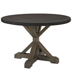 Modway Stitch Wood Top Dining Table