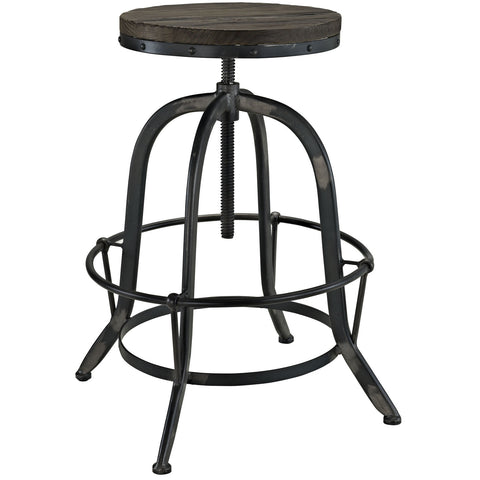 Modway Collect Wood Top Bar Stool