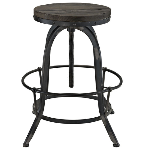 Modway Collect Wood Top Bar Stool