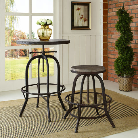 Modway Collect Wood Top Bar Stool