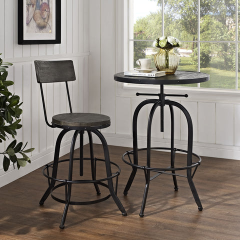 Modway Procure Wood Bar Stool