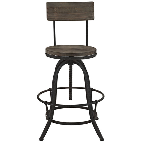 Modway Procure Wood Bar Stool