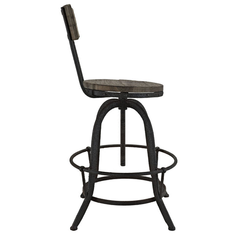 Modway Procure Wood Bar Stool