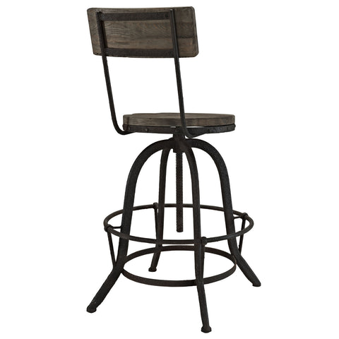 Modway Procure Wood Bar Stool