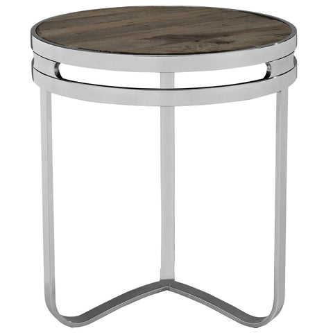 Modway Provision Wood Top Side Table