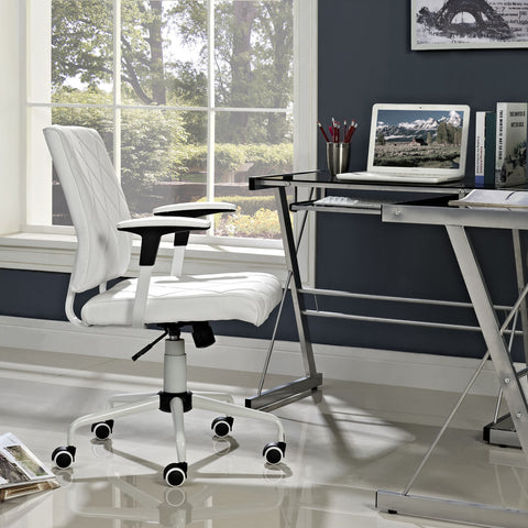 Modway Lattice Vinyl Office Chair
