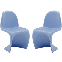 Modway Slither Kids Chair Set of 2